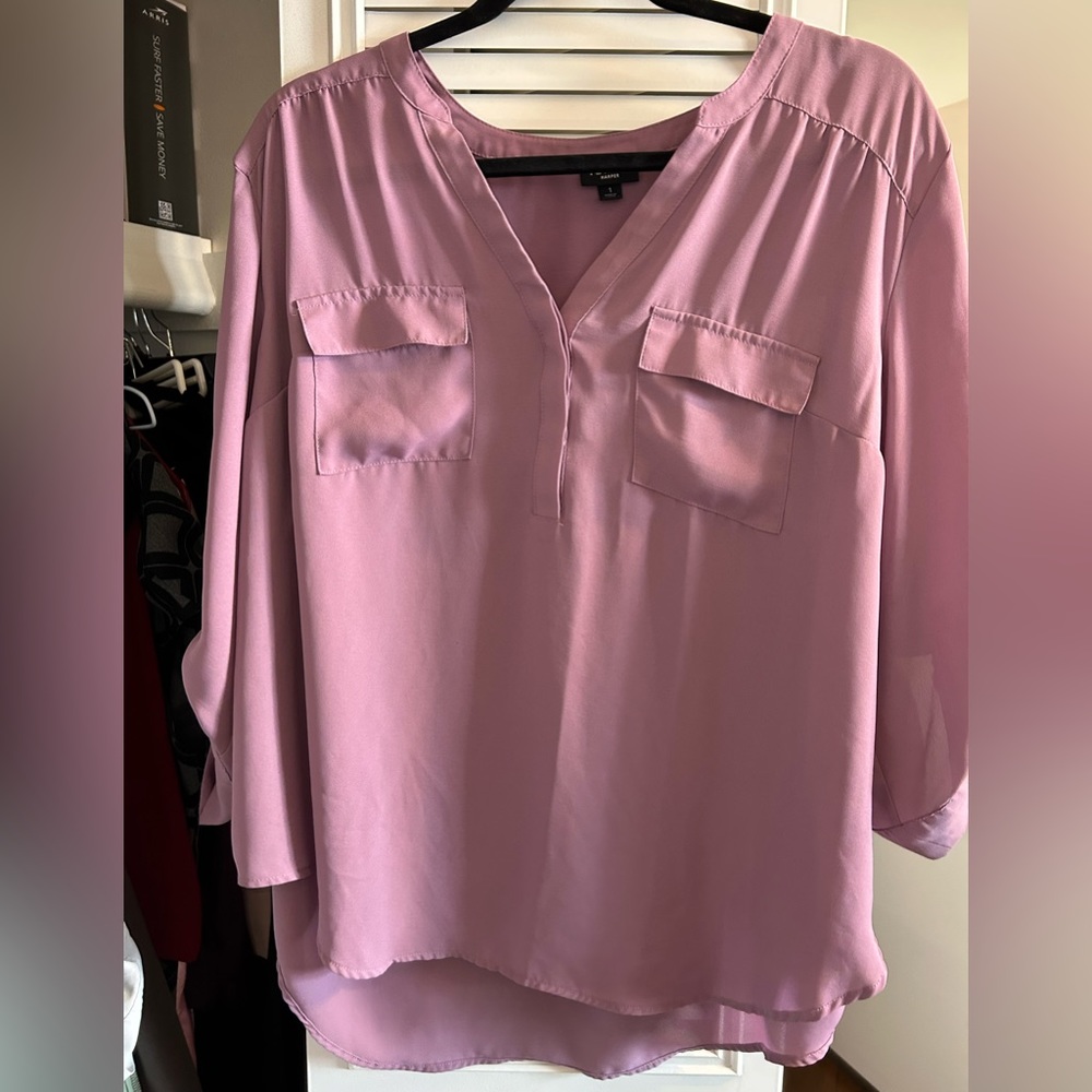 Torrid Harper dusty purple, torrid size 1